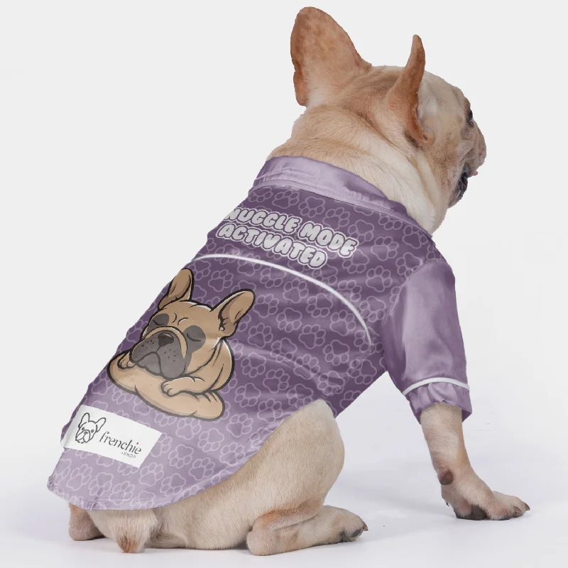 - Deodorizing cat litter tofu litterSnuggle mode Activated - Pajamas for French bulldog - Deodorizing cat litter tofu litterSnuggle mode Activated - Pajamas for French bulldog