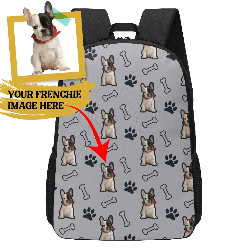 - Pet tear stain cleaning wipesCustom 17 Inch School Backpack with Your French Bulldog Image - Pet tear stain cleaning wipesCustom 17 Inch School Backpack with Your French Bulldog Image