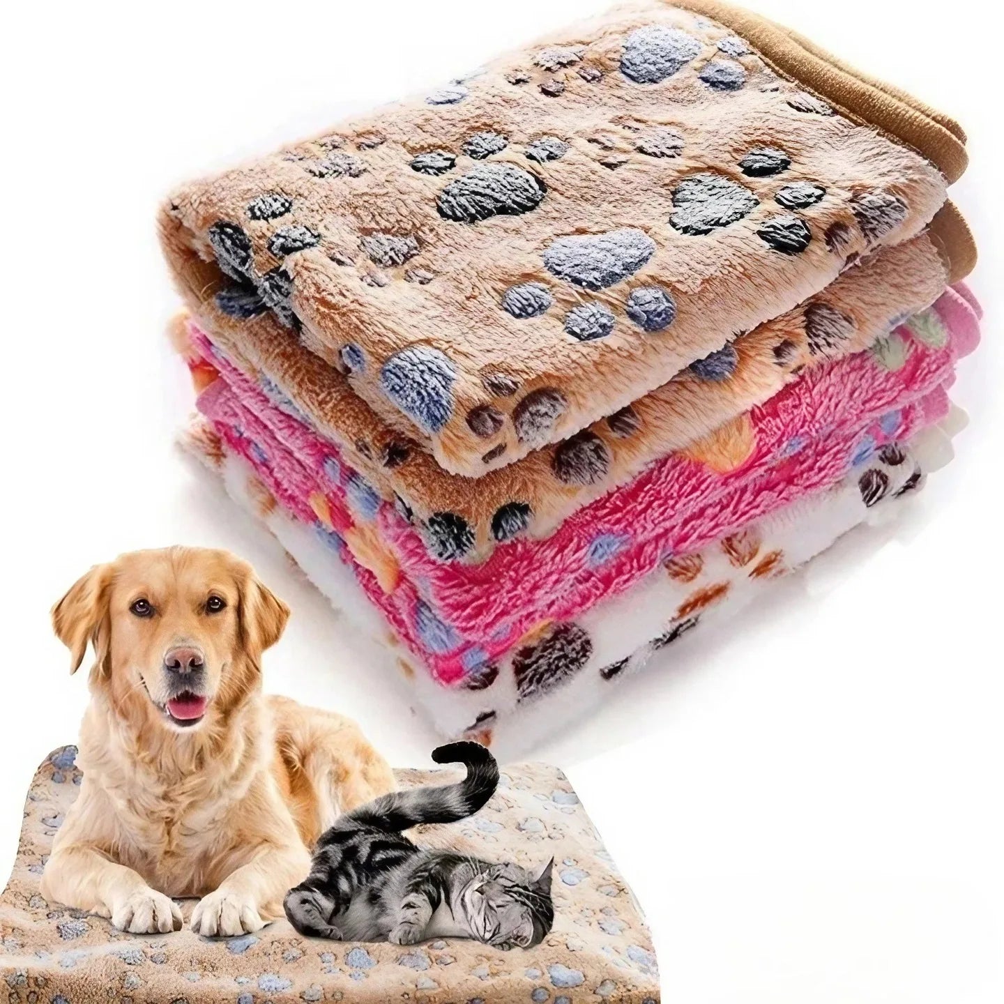 -Anti-slip claw protection raincoat FOR dogsSoft Fluffy High Quality Pet Blanket Cute Cartoon Pattern Pet Mat Warm and Comfortable Blanket for Cat Dogs -Anti-slip claw protection raincoat FOR dogsSoft Fluffy High Quality Pet Blanket Cute Cartoon Pattern Pet Mat Warm and Comfortable Blanket for Cat Dogs