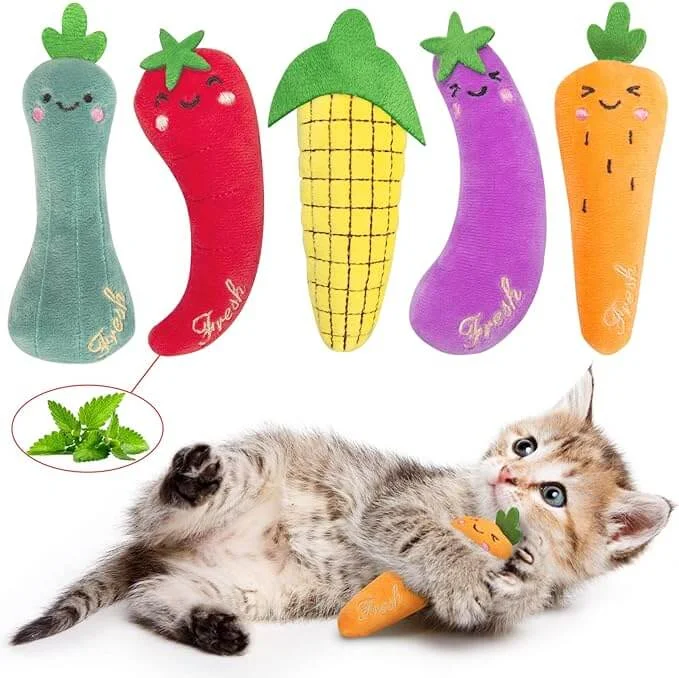 -Anti-scratch sofa protective coverKUTKUT 5Pcs Bite Resistant Catnip Toys, Farm Theme Catnip Toys Filled Cat Teething Chew Toy, Interactive Kitten Exercise Kicker Toys for Indoor Cats, Cat Pillow Toys -Anti-scratch sofa protective coverKUTKUT 5Pcs Bite Resistant Catnip Toys, Farm Theme Catnip Toys Filled Cat Teething Chew Toy, Interactive Kitten Exercise Kicker Toys for Indoor Cats, Cat Pillow Toys