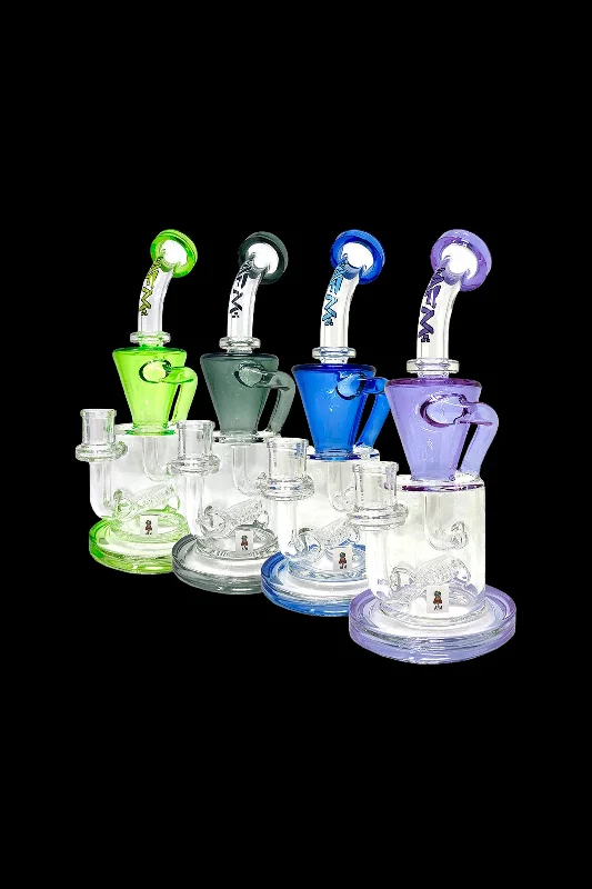  -Explosion-proof leash FOR LARGE dogsAFM Glass Drain Recycler Colored Lip Water Pipe