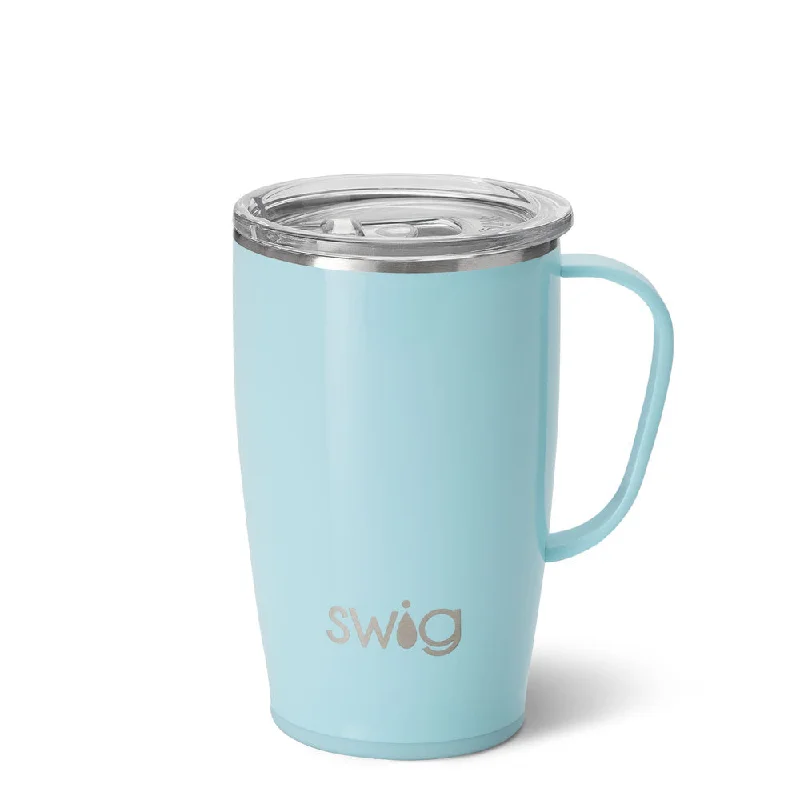  -Anti-scratch sofa protective coverShimmer Aquamarine Travel Mug 18oz