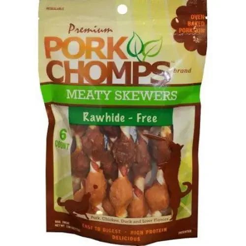 - Pet water dispenser UV sterilization versionPork Chomps Premium Nutri Chomps Meaty Skewers Dog Treats
