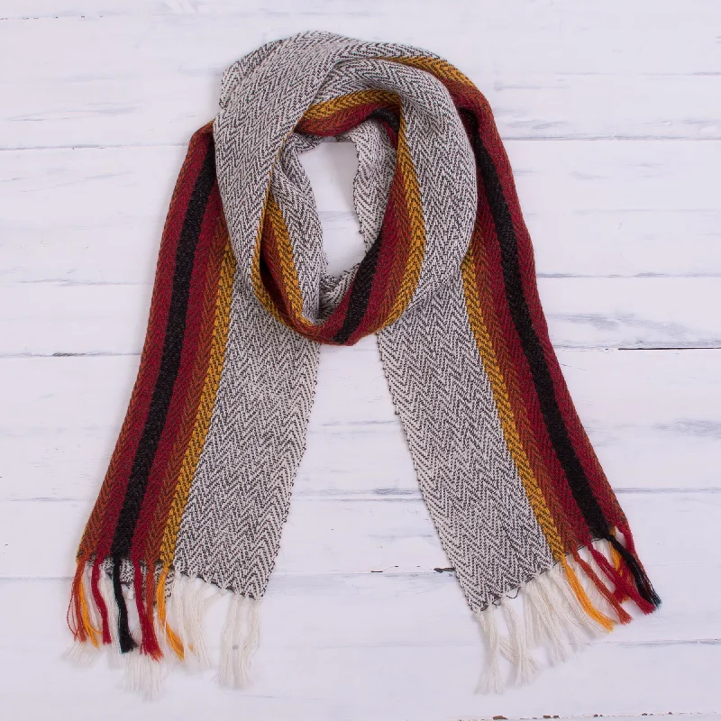 - Pet water dispenser UV sterilization versionGrey Passion Handwoven 100% Alpaca Scarf in Grey from Peru - Pet water dispenser UV sterilization versionGrey Passion Handwoven 100% Alpaca Scarf in Grey from Peru