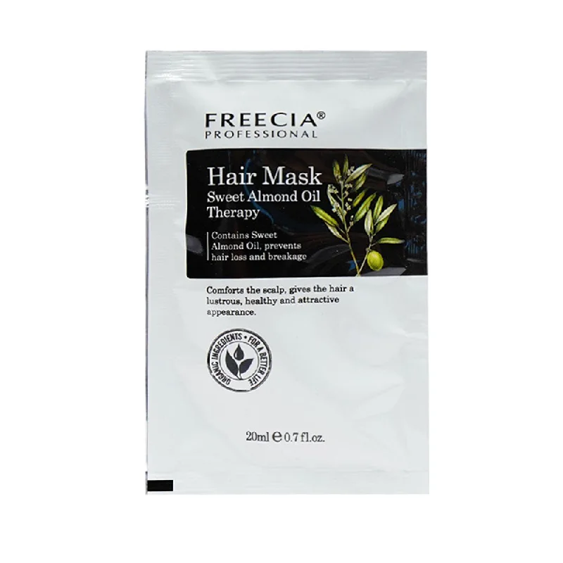 ---FREECIA HAIR MASK SWEET ALMOND OIL THREAPY 20 ML