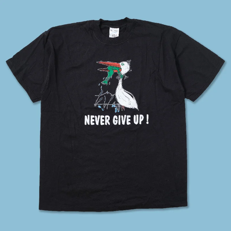 - Solid wood cat climbing frame customizedVintage Never Give Up T-Shirt XLarge