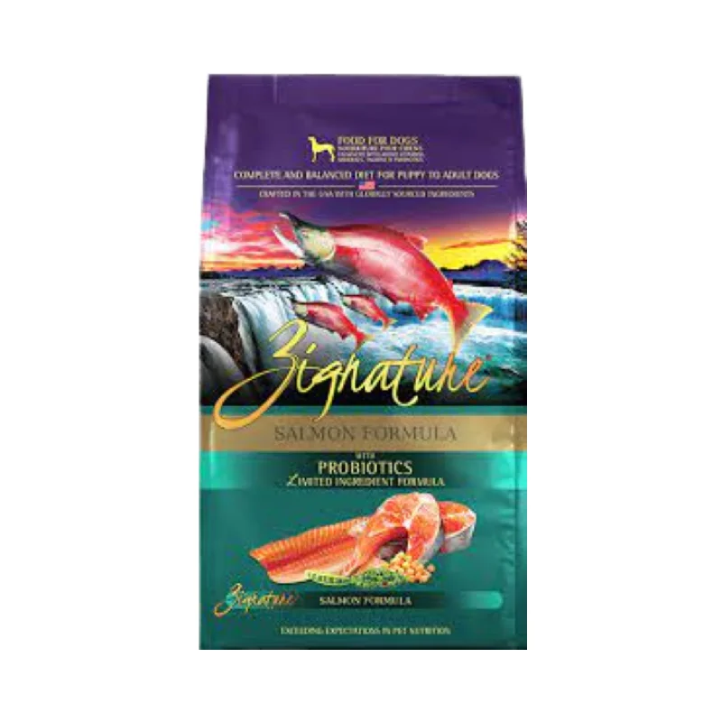 - Tear stain dog foodZignature Salmon Dog