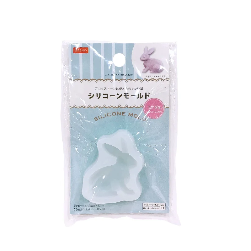 - Chinchilla cooling ice nest ceramic plateSilicone Mold Rabbit-Shape