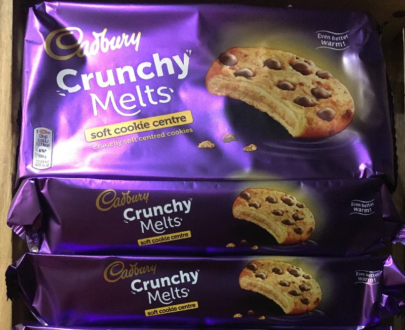 - Foldable and portable cat bag3x Cadbury Crunchy Melts with Soft Cookie Centre (3x156g)