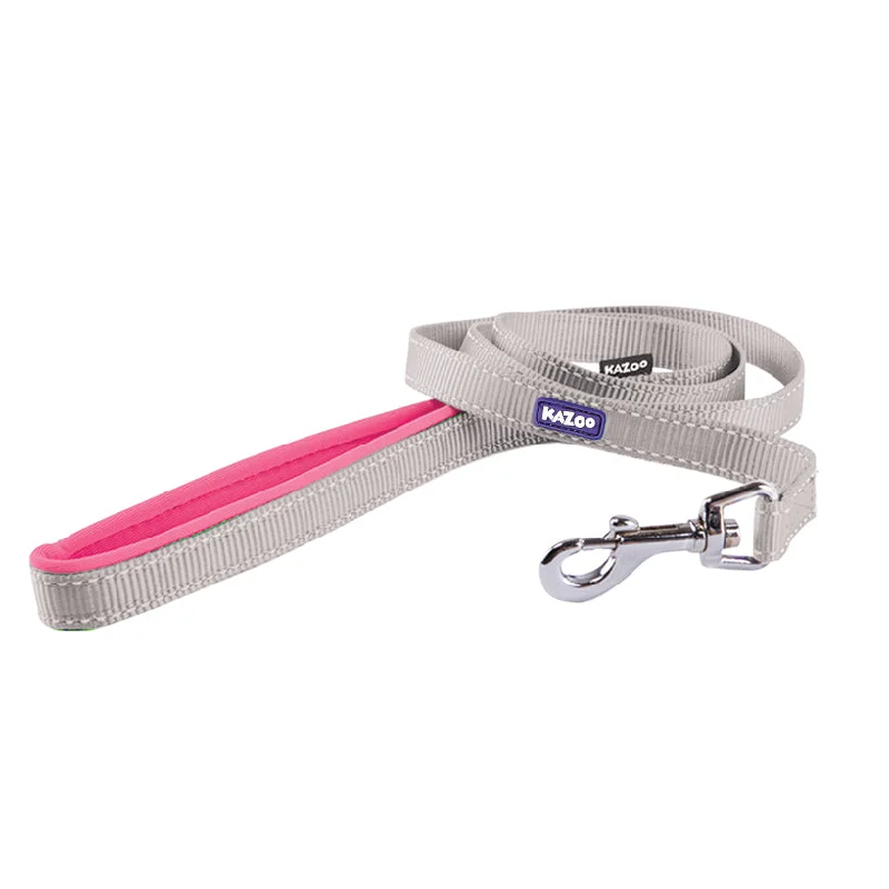 - Pet stroller can be taken on the planeActive Dog Lead - Silver & Pink
