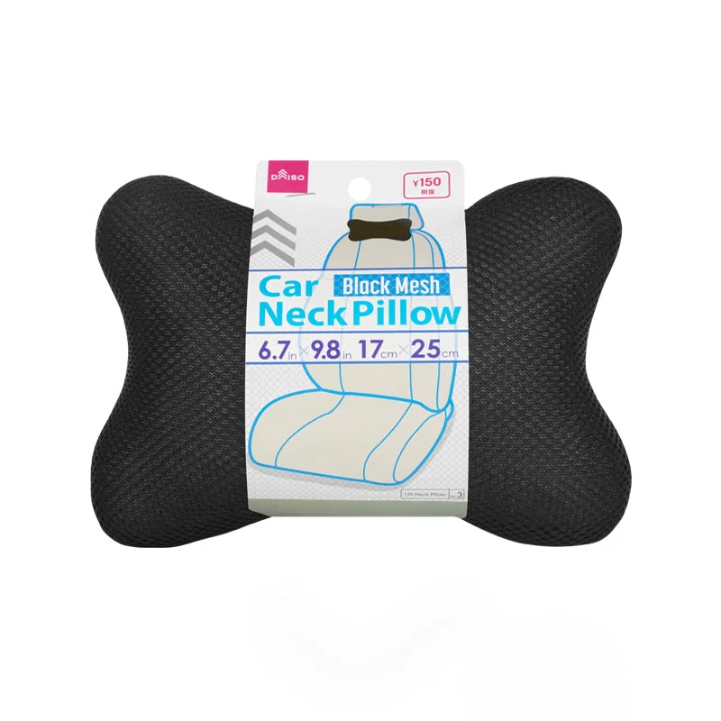 - Pet stroller can be taken on the planeCar Neck Pillow Black Mesh