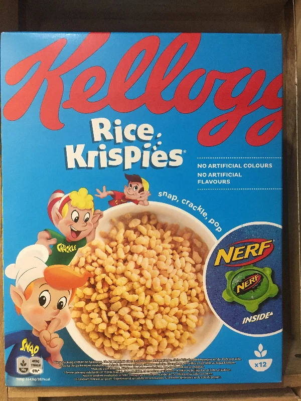 - ​​Christmas pet Christmas clothingKellogg's Rice Krispies (with Free Nerf Sports) 375g