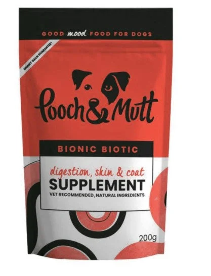 - Dog heart rate monitoring collarPooch and Mutt Bionic Biotic 200g