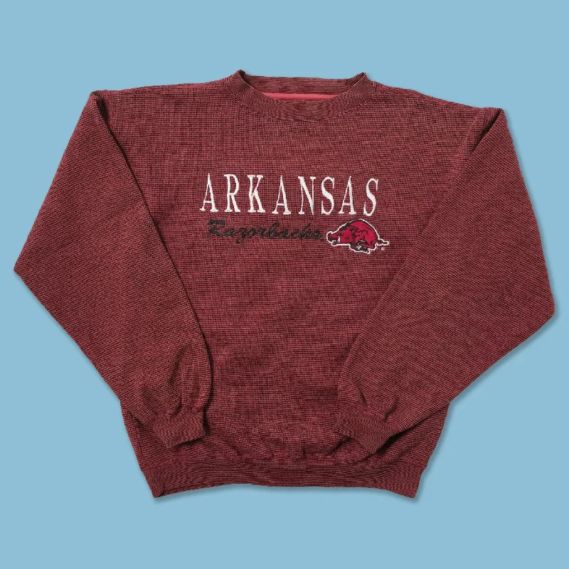 - Cat anti-jump window safety netVintage Arkansas Razorbacks Sweater Medium
