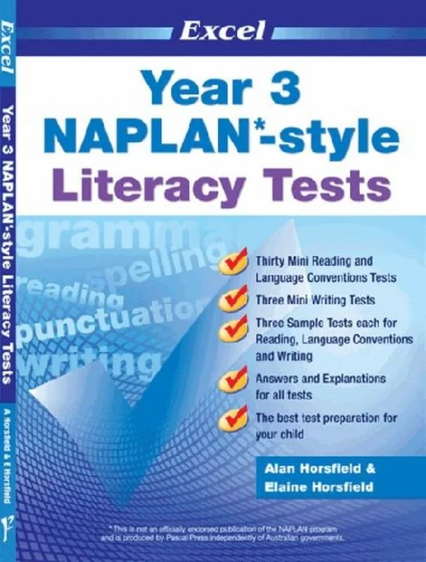 - Automatic induction pet water dispenserNAPLAN-style Literacy Tests
