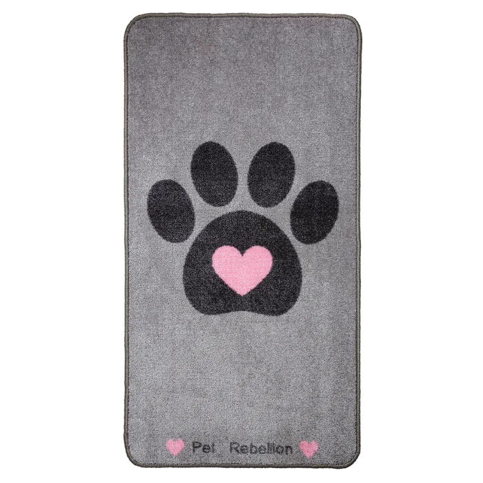 - Automatic temperature adjustment cat bedBig Paws Heart Barrier Rug 57 X 110cm