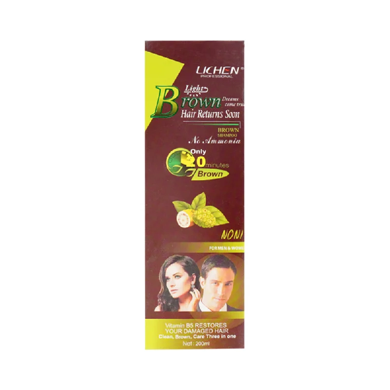 - Pet tear stain cleaning wipesLICHEN LIGHT BROWN HAIR RETURS SHAMPOO 200ML