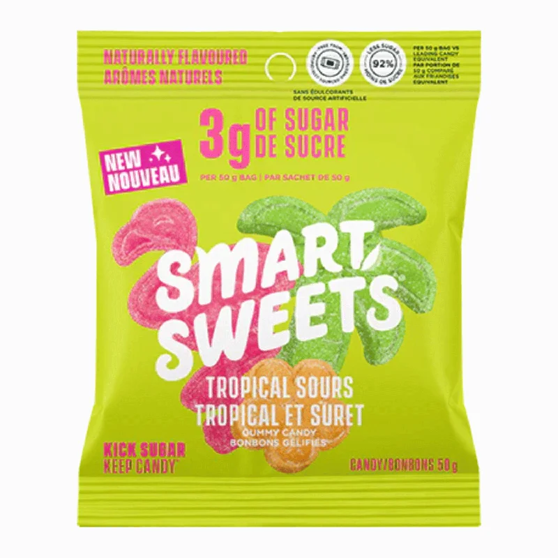 - Degradable pet feces bagSmart Sweets Tropical Sours Gummies - 50g