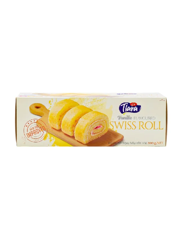 - Natural latex pet mattressTIARA Swiss Roll Vanilla, 200g