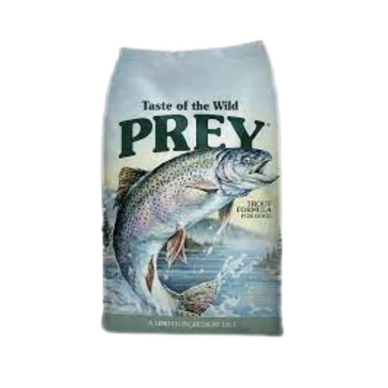 - Dog food helps the digestive systemTaste of the Wild Prey Trout Dog