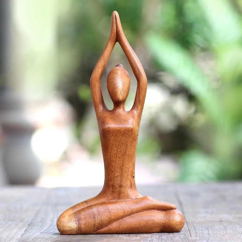 - Pregnant cat delivery room warming boxTo the Sky Hand Carved Yoga Sitting Pose Suar Wood Sculpture - Pregnant cat delivery room warming boxTo the Sky Hand Carved Yoga Sitting Pose Suar Wood Sculpture