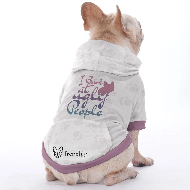 -Explosion-proof leash FOR LARGE dogsI bark at ugly people - Hoodies for French Bulldog | Frenchie Shop Original -Explosion-proof leash FOR LARGE dogsI bark at ugly people - Hoodies for French Bulldog | Frenchie Shop Original