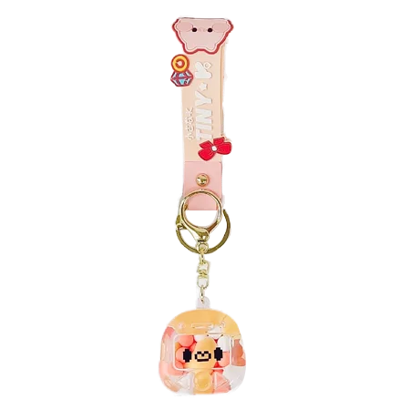  . **Cat scratching board corrugated paper**Mima Tamakenji Keyring - Tiny-K Polly