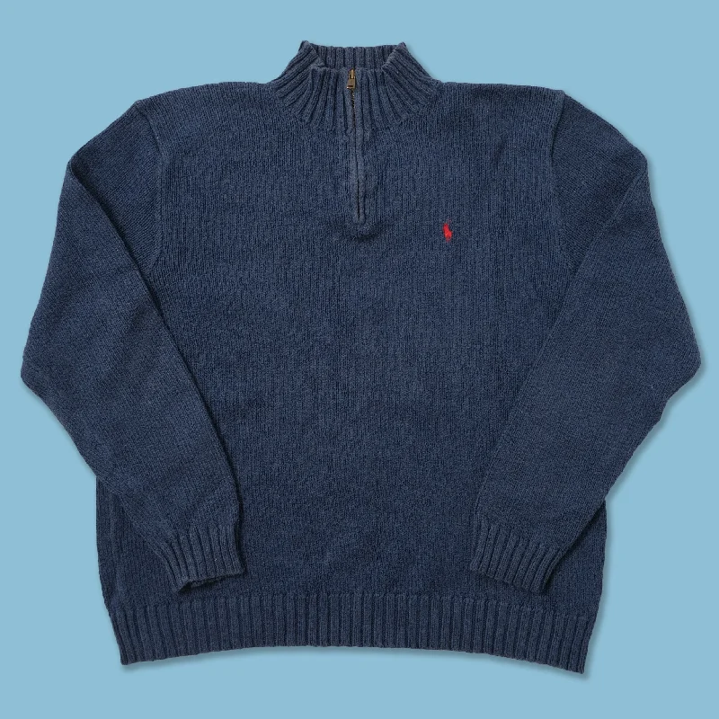 - Automatic temperature adjustment cat bedVintage Polo Ralph Lauren Q-Zip Sweater Large