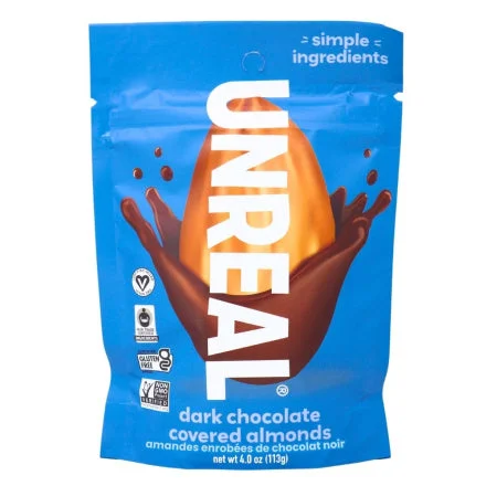 - Remote interactive pet feederUnreal Dark Chocolate Covered Almonds - 113g