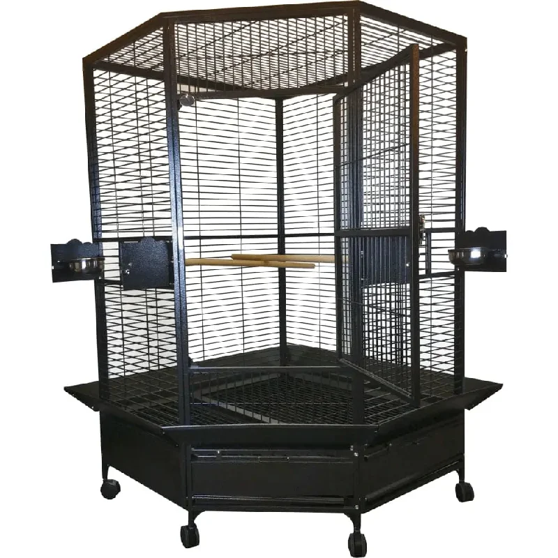 - Air box TSA certified check-inExtra Large Corner Bird Cage 42"x42"x73"