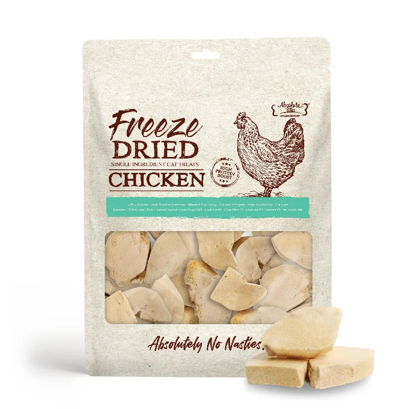 - How is Bricky cat food? Absolute Bites Single Ingredient Freeze Dried Cat Treats - Chicken (60g) - How is Bricky cat food? Absolute Bites Single Ingredient Freeze Dried Cat Treats - Chicken (60g)