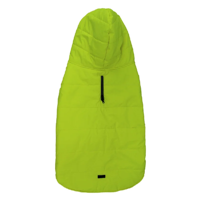 - Custom pet birthday cakePawpourri Puffer Jacket for Dogs (Lime Green)