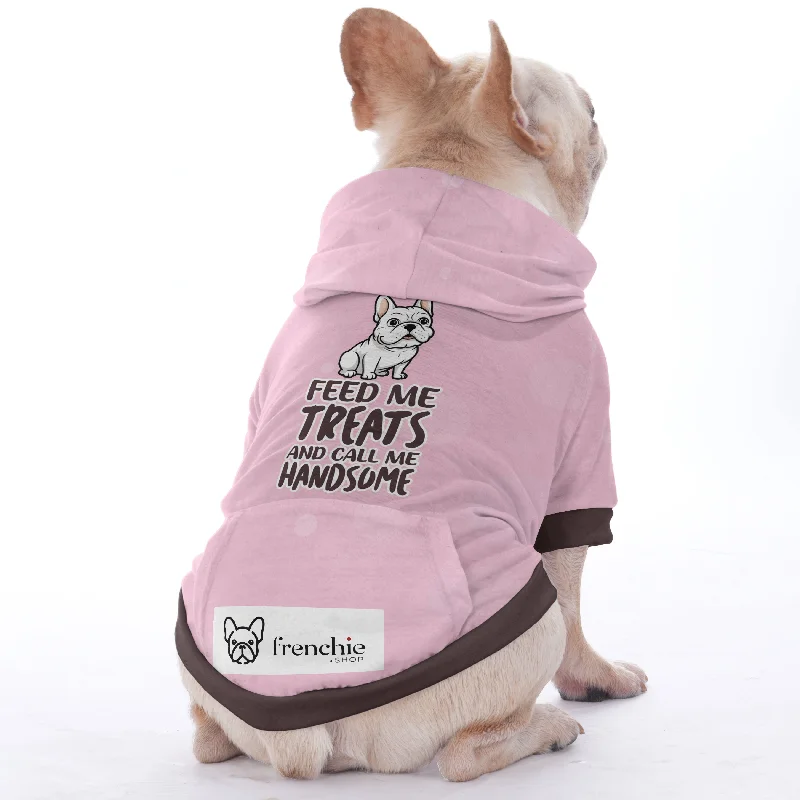 -Anti-scratch sofa protective coverFeed me treats and call me handsome - Hoodies for French Bulldog | Frenchie Shop Original -Anti-scratch sofa protective coverFeed me treats and call me handsome - Hoodies for French Bulldog | Frenchie Shop Original