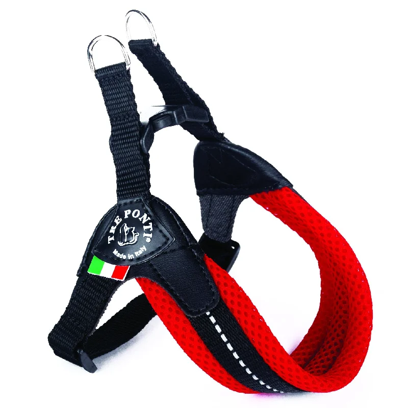 - Pet smart GPS locatorTre Ponte Easy Fit Red Mesh Dog Harness with Adjustable Girth - Pet smart GPS locatorTre Ponte Easy Fit Red Mesh Dog Harness with Adjustable Girth