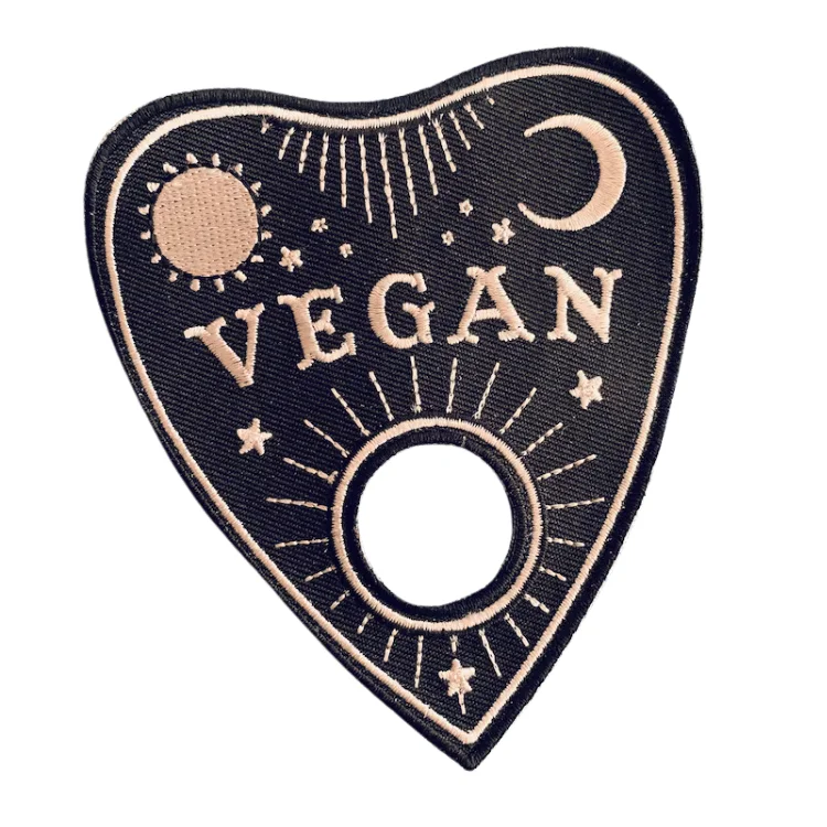 - Foldable and portable cat bagVegan Power Co 'Vegan' Planchette Patch