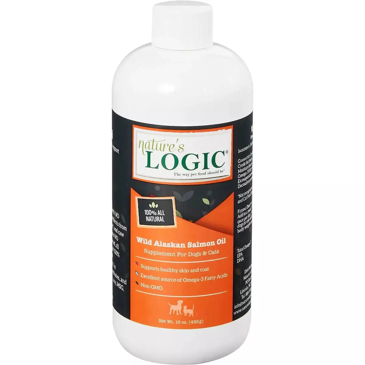 - Dog anti-slip matNature’s Logic Wild Alaskan Salmon Oil Dog & Cat Supplement - 32 oz. Bottle