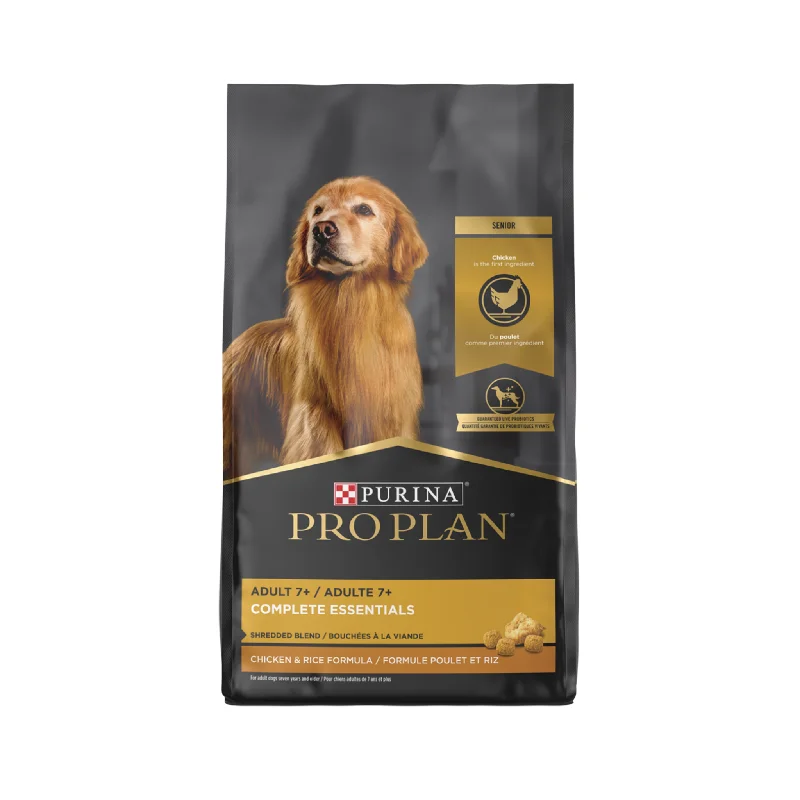 - Food for sterilized dogsPro Plan Shredded Chicken & Rice 7+ Senior Dry Dog Food