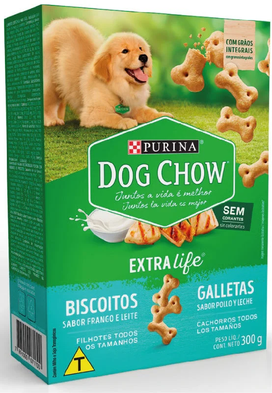 Pet ProductsDog Chow Galletas Cachorros Todos Los Tamaños x 300 Gr