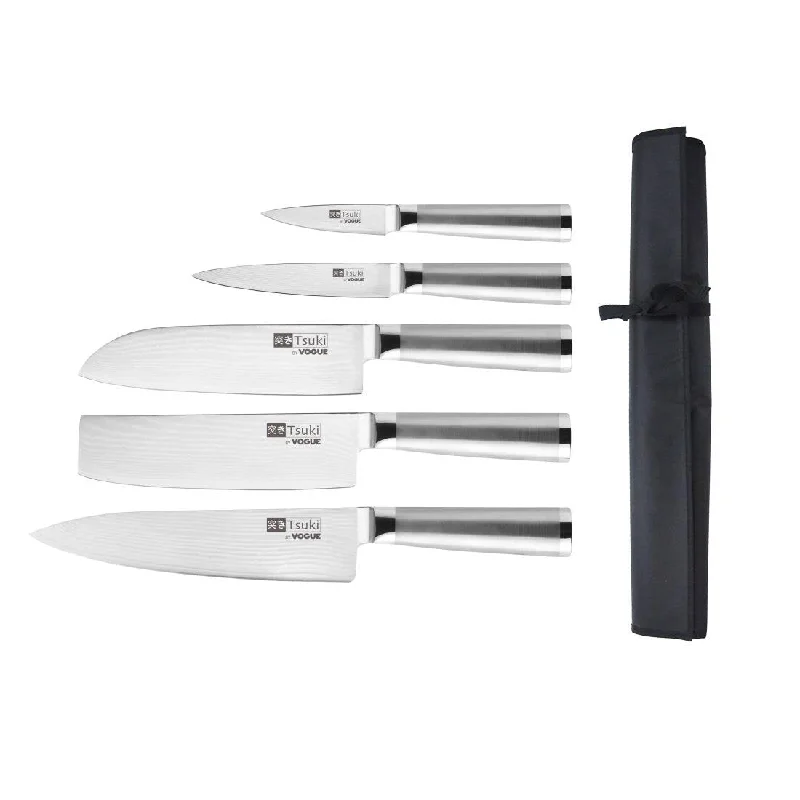 - Pet tear stain cleaning wipesVogue Tsuki 5 Piece Series 8 Knife Set and Wallet
