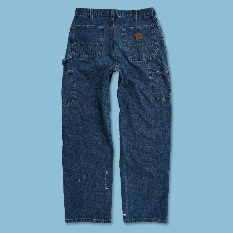 - Air box TSA certified check-inVintage Carhartt Denim Work Pants 34x32