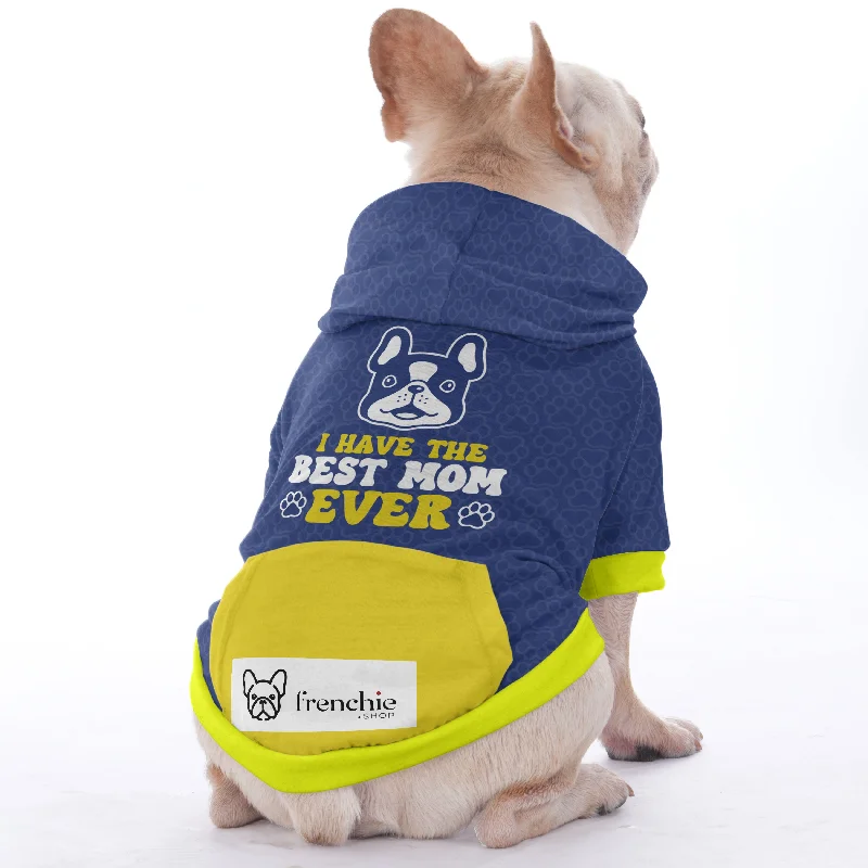 - Postoperative pet anti-licking Elizabethan collarI have the best mom ever - Hoodies for French Bulldog | Frenchie Shop Original - Postoperative pet anti-licking Elizabethan collarI have the best mom ever - Hoodies for French Bulldog | Frenchie Shop Original