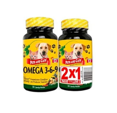 - Pet vitamin complex nutrition tabletsOmega 3-6-9 x 240 G (2x1)