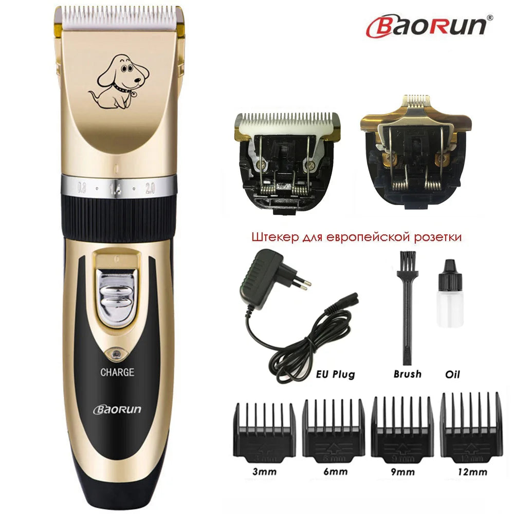 - Pet tear stain cleaning wipesBaoRun Professional Electric Pet Dog Hair Trimmer