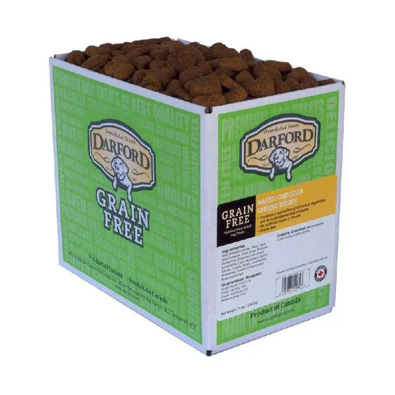 -Splash-proof food bowl AND Anti-choking slow food bowlDarford® Grain Free Baked Cheddar Cheese Recipe Dog Treats 15 Lbs -Splash-proof food bowl AND Anti-choking slow food bowlDarford® Grain Free Baked Cheddar Cheese Recipe Dog Treats 15 Lbs
