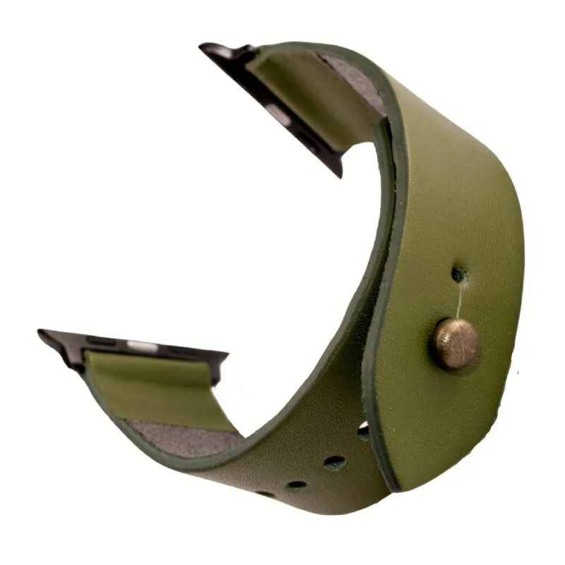 - Remote interactive pet feederApple Watch Strap In Pure Leather - Olive Green  | Waji's