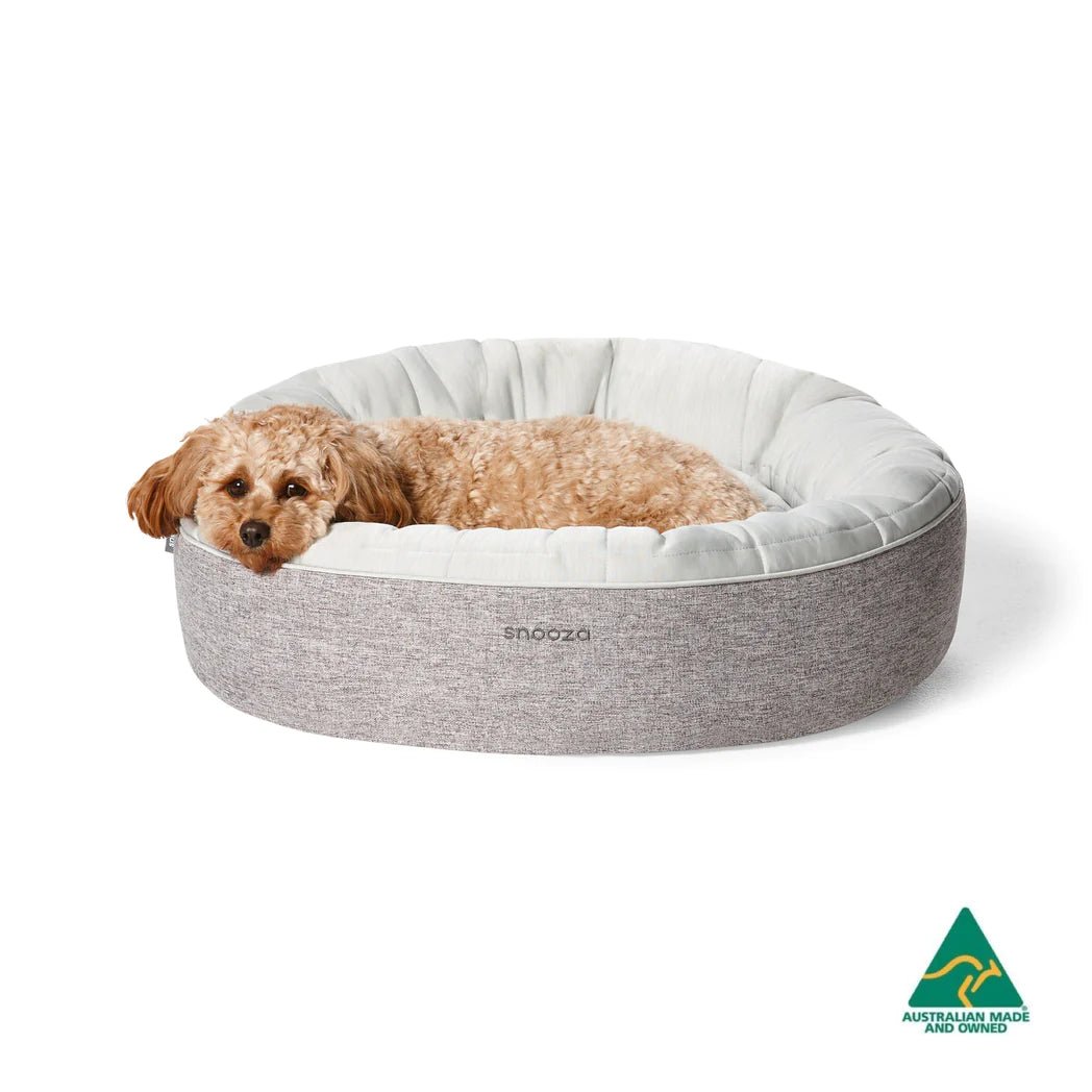 - ​​Pet toys under    yuanSnooza – Cooling Comfort Cuddler – Powder Grey -