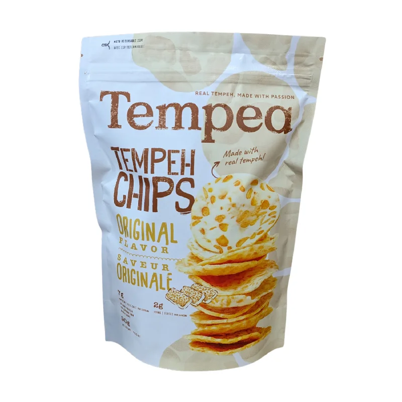 - Air box TSA certified check-inTempea Original Tempeh Chips - 90g