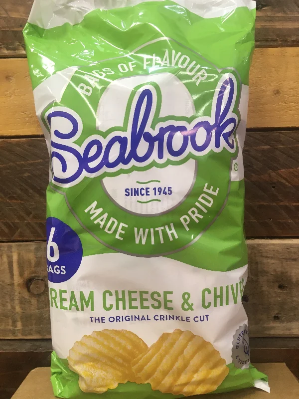 - Pet fence foldable indoor24x Seabrook Cream Cheese & Chive Crisps (4 Packs of 6x25g)