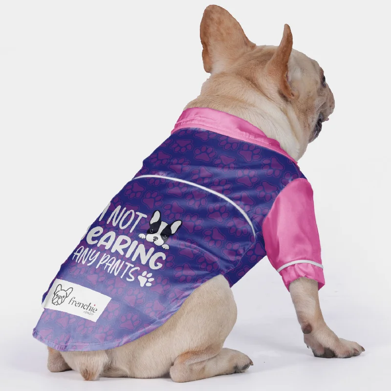 - Degradable pet feces bagI'm not wearing any pants - Pajamas for French bulldog