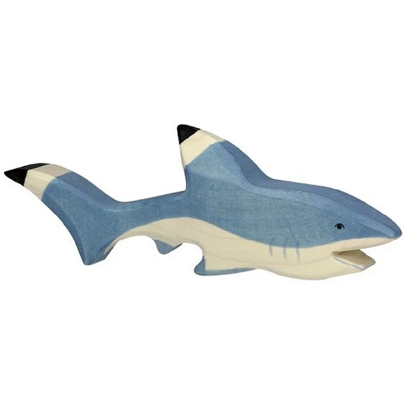 - Cat anti-jump window safety netHolztiger Wooden Animal | Shark